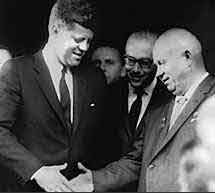  John Fitzgerald Kennedy et Khrouchtchev